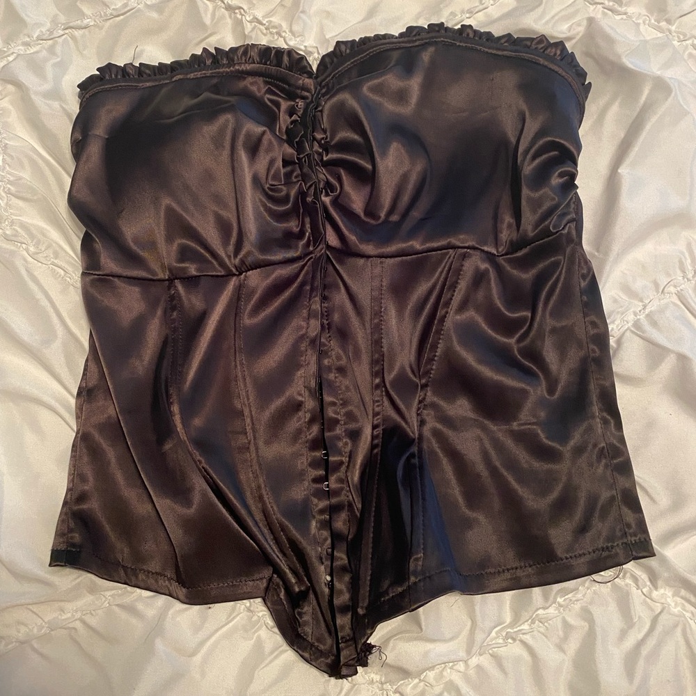 Dollskill Black Corset Top